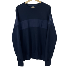 Load image into Gallery viewer, Paul and Shark Navy Crew Neck Sweater - Large (L) PTP 21.75&quot;
