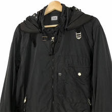 Load image into Gallery viewer, C.P Company Black Multi Pocket Goggle Jacket - 54 PTP 23.5&quot;
