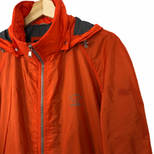 Load image into Gallery viewer, Paul and Shark Orange Nylon Full Zip Hooded Jacket - Large (L) PTP 23.75&quot;
