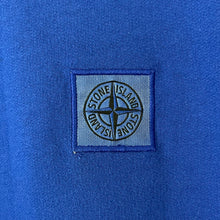 Load image into Gallery viewer, Stone Island Blue Crew Neck Logo Sweater - Extra Large (XL) PTP 23.5&quot;
