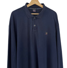 Load image into Gallery viewer, Paul and Shark Navy Long Sleeved Polo - Five Extra Large (5XL) PTP 31&quot;
