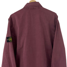 Load image into Gallery viewer, Stone Island Burgundy Pocket Overshirt - Extra Large (XL) PTP 23.25&quot;
