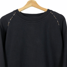 Load image into Gallery viewer, Aquascutum Navy Crew Neck Sweater - Large (L) PTP 24.25&quot;
