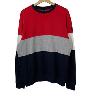 Paul and Shark Block Crew Neck Sweater - Large (L) PTP 23"