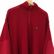 Load image into Gallery viewer, Paul and Shark Red Bretagne Half Zip Pullover - Extra Large (XL) PTP 26.5&quot;
