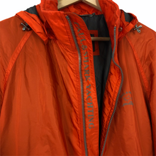 Load image into Gallery viewer, Paul and Shark Orange Nylon Full Zip Hooded Jacket - Large (L) PTP 23.75&quot;
