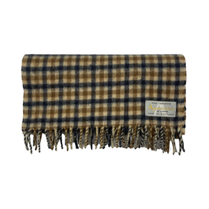 Aquascutum Classic House Check Pure Cashmere Scarf - One Size Fits All