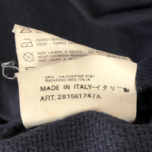 Load image into Gallery viewer, Vintage Stone Island Navy Spell-Out Logo Sweater - Large (L) PTP 23.5&quot;
