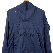 Load image into Gallery viewer, Ma.Strum Navy Blue Multi Pocket Hooded Sniper Jacket - Small (S) PTP 20&quot;
