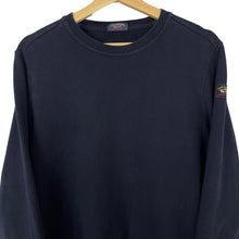 Load image into Gallery viewer, Paul and Shark Navy Crew Neck Sweater - Medium (M) PTP 20.75&quot;
