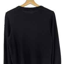 Load image into Gallery viewer, Paul and Shark Black Crew Neck Wool Sweater - Small (S) PTP 18.5&quot;
