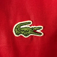 Load image into Gallery viewer, Vintage Red Lacoste Izod Half Zip Cagoule - Large (L) PTP 26.5&quot;
