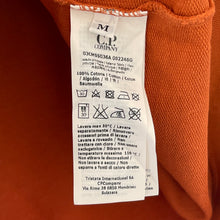 Load image into Gallery viewer, C.P Company Orange Crew Neck Lens Sweater - Medium (M) PTP 21&quot;
