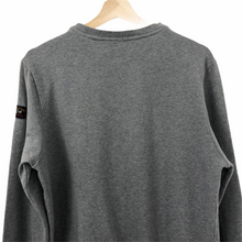 Load image into Gallery viewer, Paul and Shark Grey Crew Neck Sweater - Medium (M) PTP 21.5&quot;
