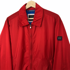 Paul and Shark Red Harrington Jacket - Large (L) PTP 24"