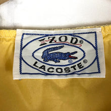 Load image into Gallery viewer, Vintage Yellow Lacoste Izod Half Zip Cagoule - Extra Large (XL) PTP 26.75&quot;
