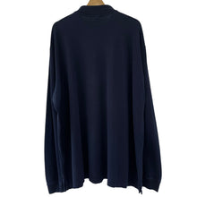 Load image into Gallery viewer, Paul and Shark Navy Long Sleeved Polo - Five Extra Large (5XL) PTP 31&quot;
