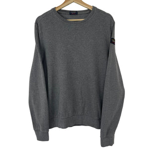 Paul and Shark Grey Crew Neck Sweater - Large (L) PTP 20.5"