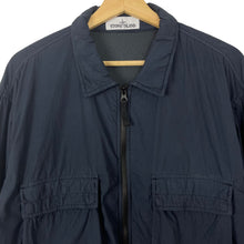 Load image into Gallery viewer, Stone Island Dk Navy Double Pocket Overshirt - Double Extra Large (XXL) PTP 26.25&quot;
