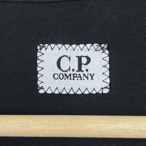 C.P Company Black Short Sleeved Lens Logo T-Shirt - Triple Extra Large (XXXL) PTP 25"