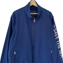 Load image into Gallery viewer, Paul and Shark Blue Save The Sea Jacket - Double Extra Large (XXL) PTP 26.25&quot;
