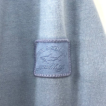 Load image into Gallery viewer, Paul and Shark Lilac Crew Neck Logo Sweater - Large (L) PTP 22.5&quot;
