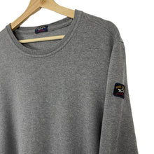 Load image into Gallery viewer, Paul and Shark Grey Crew Neck Sweater - Large (L) PTP 22&quot;
