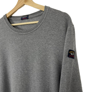 Paul and Shark Grey Crew Neck Sweater - Large (L) PTP 22"