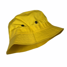 Load image into Gallery viewer, Vintage Paul and Shark Yellow Bucket Hat - Medium (M)
