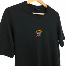 Load image into Gallery viewer, Paul and Shark Black Short Sleeved Logo T-Shirt - Small (S) PTP 18&quot;
