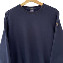 Load image into Gallery viewer, Paul and Shark Navy Crew Neck Sweater - Medium (M) PTP 21.5&quot;
