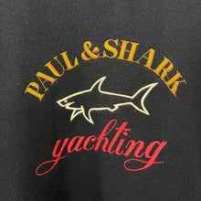 Load image into Gallery viewer, Paul and Shark Navy Embroidered Logo Crew Neck Sweater - Extra Large (XL) PTP 23.25&quot;
