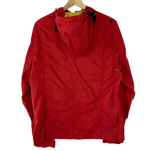 Ma.Strum Red Multi Pocket Hooded Sniper Jacket - Medium (M) PTP 22.75"