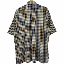 Load image into Gallery viewer, Aquascutum House Check Short Sleeved Shirt - Extra Large (XL) PTP 24.5&quot;
