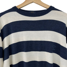 Load image into Gallery viewer, Paul and Shark Bretagne Striped Crew Neck Sweater - Four Extra Large (4XL) PTP 24.5&quot;
