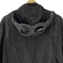 Load image into Gallery viewer, C.P Company Black Goggle Hooded Overshirt - Double Extra Large (XXL) PTP 24&quot;
