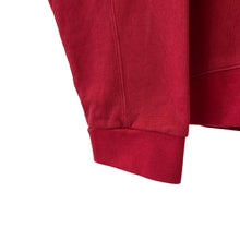 Load image into Gallery viewer, Ma.Strum Red Crew Neck Logo Sweater - Triple Extra Large (XXXL) PTP 28&quot;
