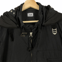 Load image into Gallery viewer, C.P Company Black Multi Pocket Goggle Jacket - 54 PTP 23.5&quot;
