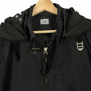 C.P Company Black Multi Pocket Goggle Jacket - 54 PTP 23.5"