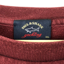 Load image into Gallery viewer, Paul and Shark Maroon Logo Crew Neck Sweater - Double Extra Large (XXL) PTP 23.5&quot;
