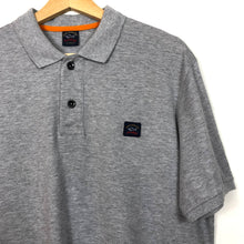 Load image into Gallery viewer, Paul and Shark Grey Short Sleeved Polo - Large (L) PTP 23.5&quot;
