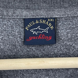 Paul and Shark Grey Crew Neck Sweater - Double Extra Large (XXL) PTP 26.5"