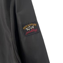 Load image into Gallery viewer, Paul and Shark Black Lightweight Hooded Jacket - Large (L) PTP 23&quot;
