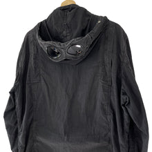 Load image into Gallery viewer, C.P Company Black Goggle Hooded Overshirt - Double Extra Large (XXL) PTP 24&quot;
