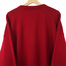 Load image into Gallery viewer, Vintage Paul and Shark Red Bretagne Sweater - Extra Large (XL) PTP 25&quot;
