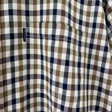 Load image into Gallery viewer, Aquascutum House Check Short Sleeved Shirt - Double Extra Large (XXL) PTP 28.5&quot;
