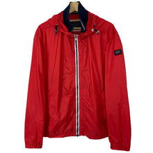 Load image into Gallery viewer, Paul and Shark Red Hooded Logo Jacket - Large (L) PTP 21.5&quot;
