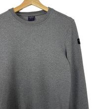 Load image into Gallery viewer, Paul and Shark Grey Crew Neck Sweater - Large (L) PTP 20&quot;
