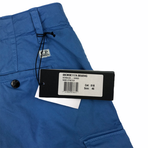 C.P Company Light Blue Bermuda Cargo Shorts - 46 (W 30")