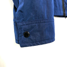 Load image into Gallery viewer, Paul and Shark Blue Nylon Shimmer Overshirt - Large (L) PTP 21.5&quot;
